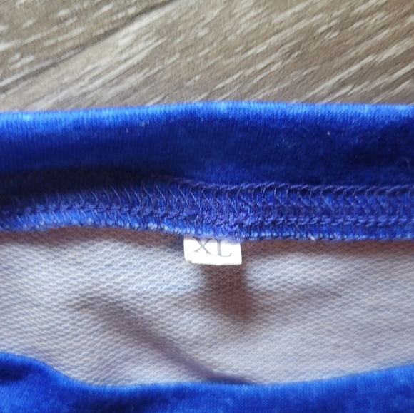 Love Baseball or Heart womens Long Sleeve‎ Shirt-blue-womens xL - Picture 3 of 6